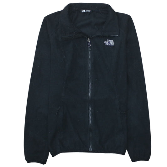 The North Face Womens Black Fleece Full Zip Jacket Size S