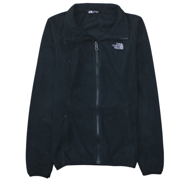 The North Face Womens Black Fleece Full Zip Jacket Size S