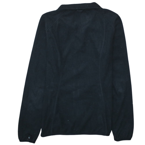 The North Face Womens Black Fleece Full Zip Jacket Size S