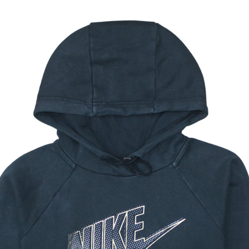 Nike Men's Blue XS Pullover Hoodie Fleece Sweatshirt