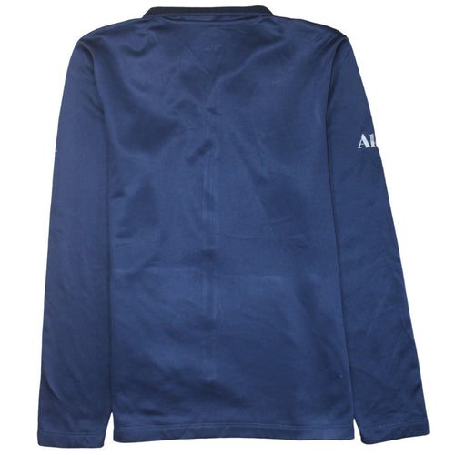 Nike Men's Blue Full Zip Sports Sweatshirt Size S