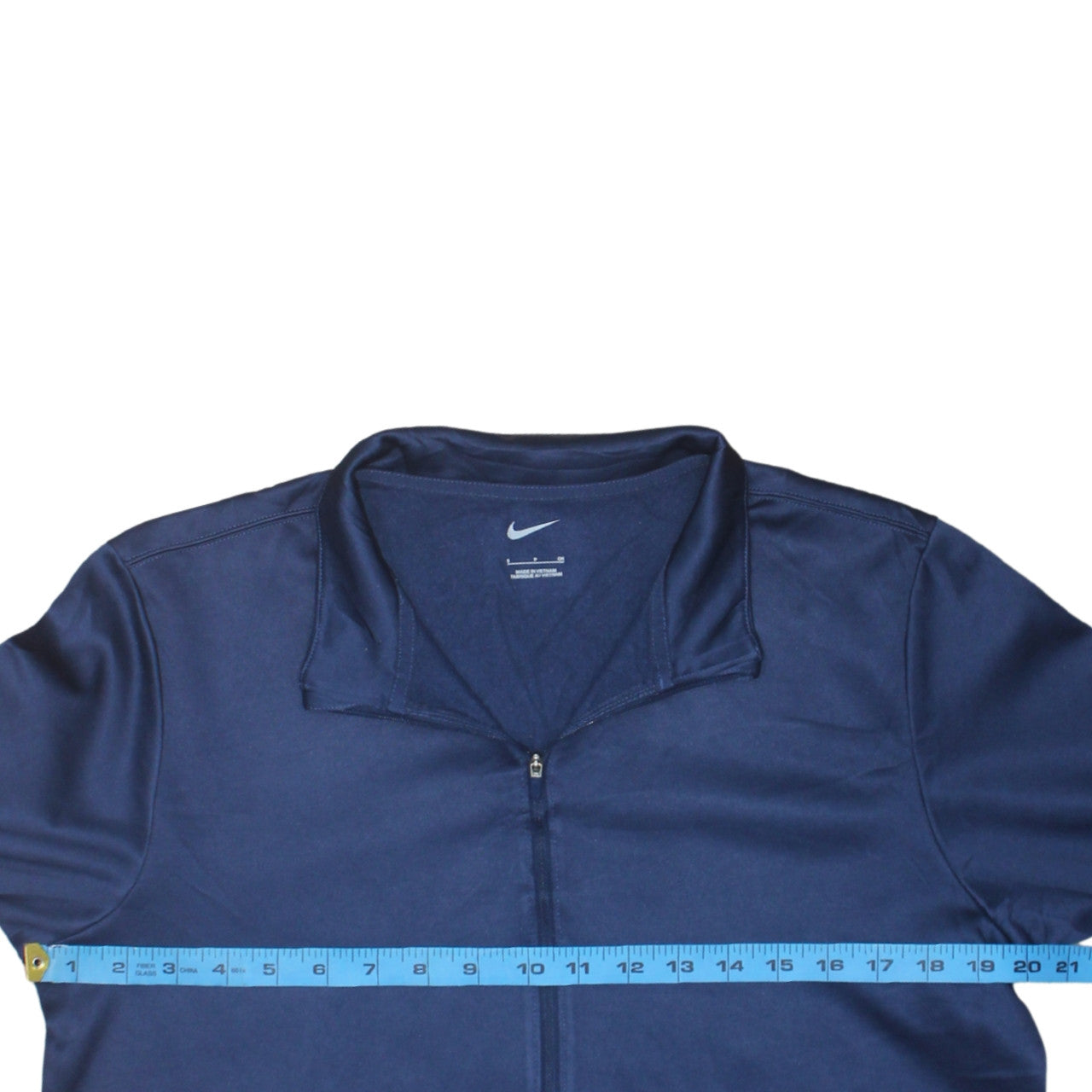 Nike Men's Blue Full Zip Sports Sweatshirt Size S