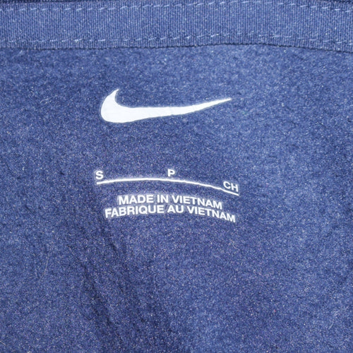 Nike Men's Blue Full Zip Sports Sweatshirt Size S