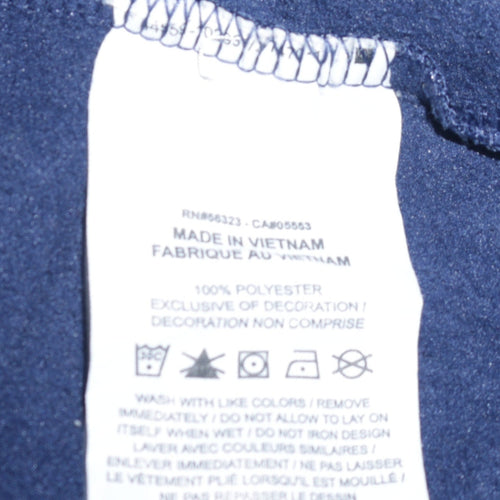 Nike Men's Blue Full Zip Sports Sweatshirt Size S