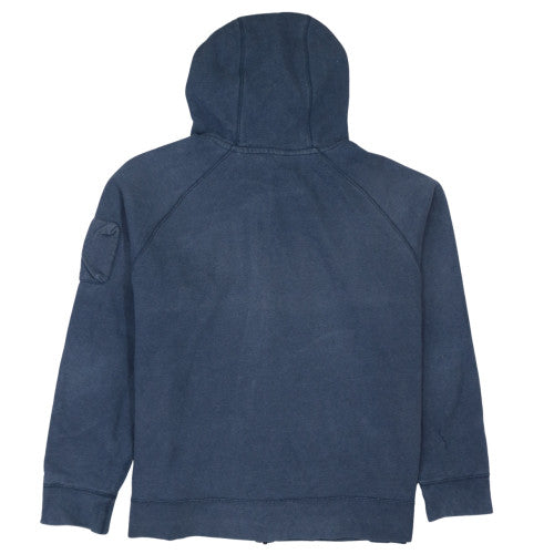 Nike Men's Blue Full Zip Hoodie 2XL Sports Fleece Jacket