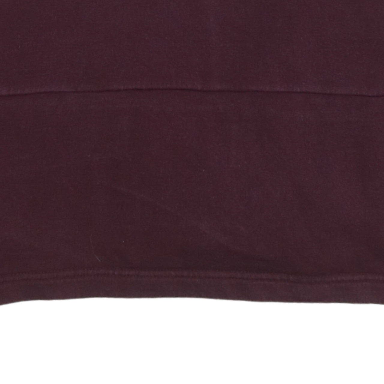 The North Face Womens Burgundy Cropped Hoodie Small 100% Cotton Logo Pullover