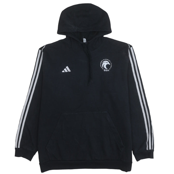 Adidas Mens Black 2XL Pullover Hoodie Sports Style