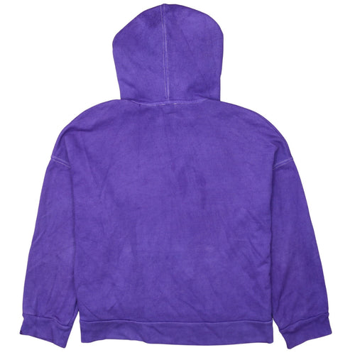 Levi's Men's Purple Pullover Hoodie Small Graphic Logo Fleece
