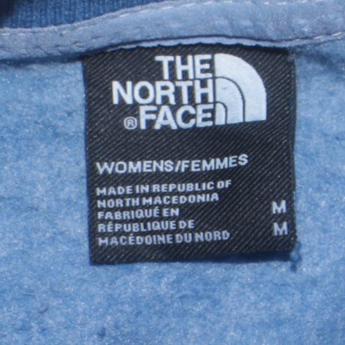 The North Face Womens Blue Medium Crew Neck Pullover Sweatshirt