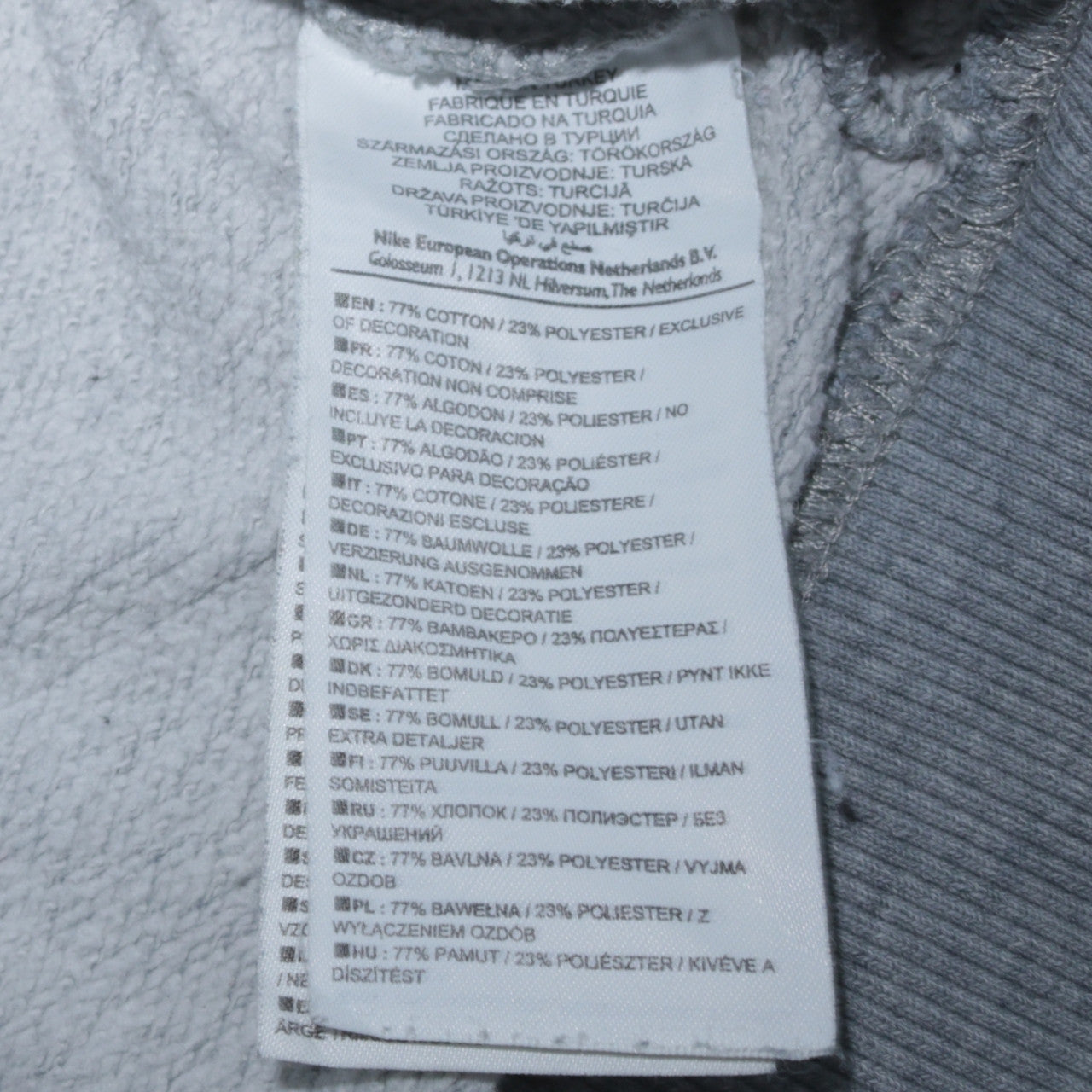 Adidas Women Grey Beige 1/2 Zip Hooded Sweatshirt Size XS UK 6