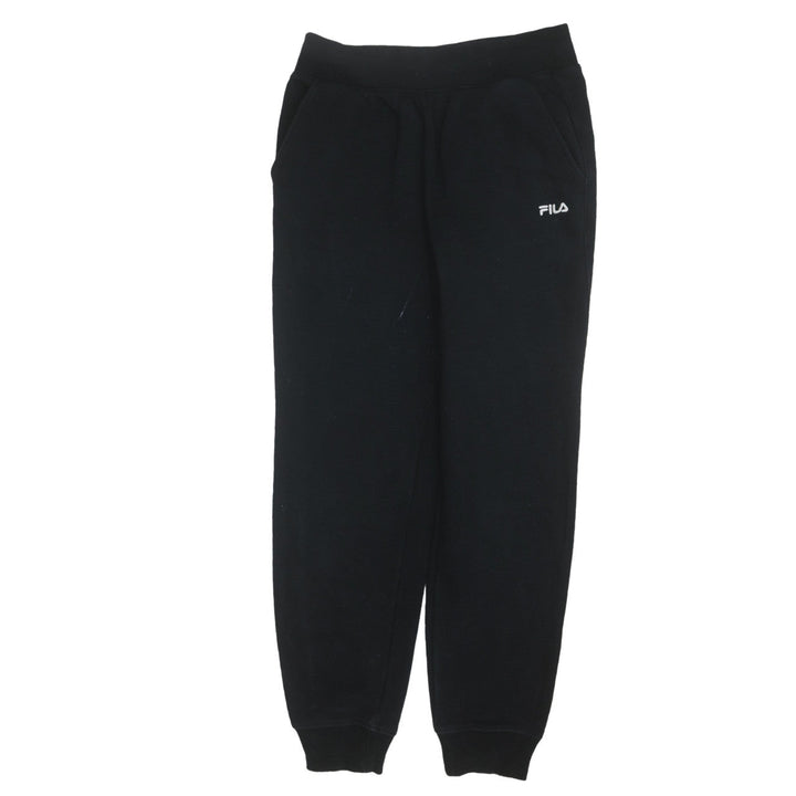 Fila Men's Black Jogger Sweatpants S Regular Fit Cotton Blend