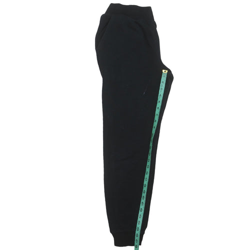 Fila Men's Black Jogger Sweatpants S Regular Fit Cotton Blend