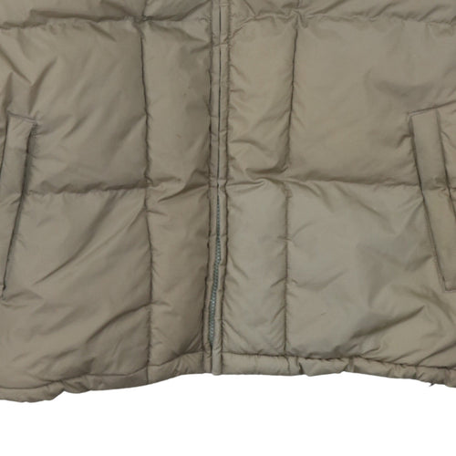 FILA Men's Beige XL Puffer Jacket Nylon Winter Sports Coat