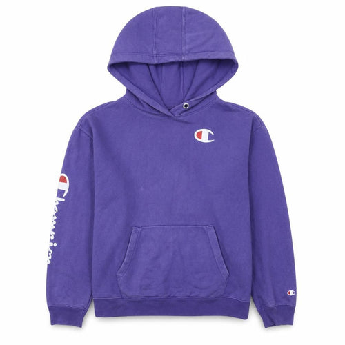 Champion JD Sports Purple Small Women's Pullover Hoodie Sweatshirt