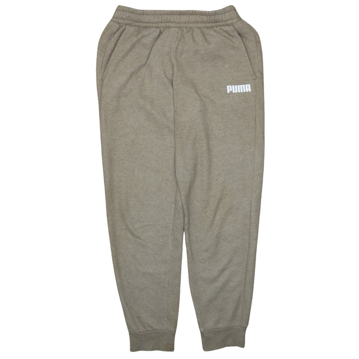 Puma Men's Grey Jogger Sweatpants M Regular Fit Activewear Trousers