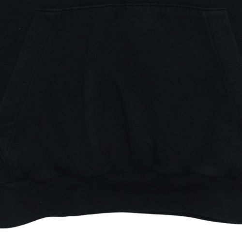 Adidas Men's Black Pullover Hoodie Fleece Regular M Sportswear