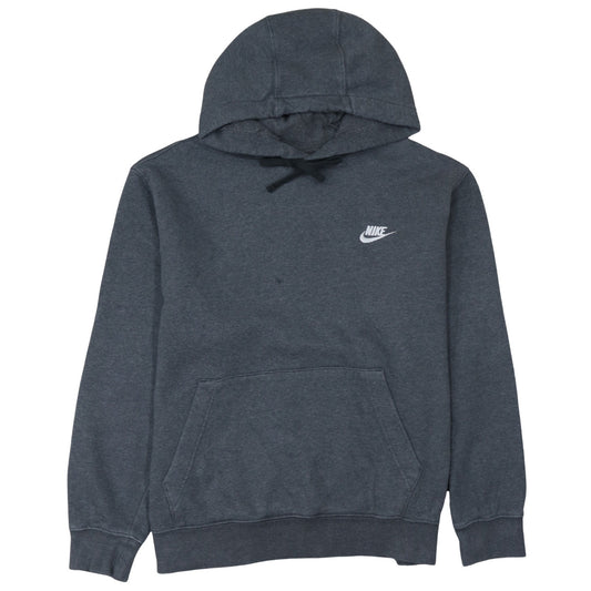 Nike Men's Grey Pullover Hoodie Size L Regular Fit Fleece