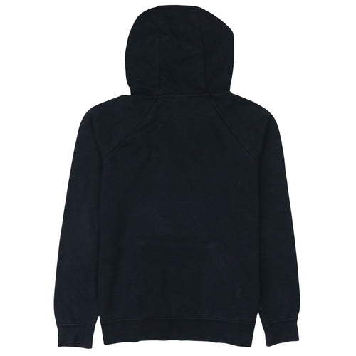 Nike Men's Black Pullover Hoodie Size M Fleece Logo Sweatshirt