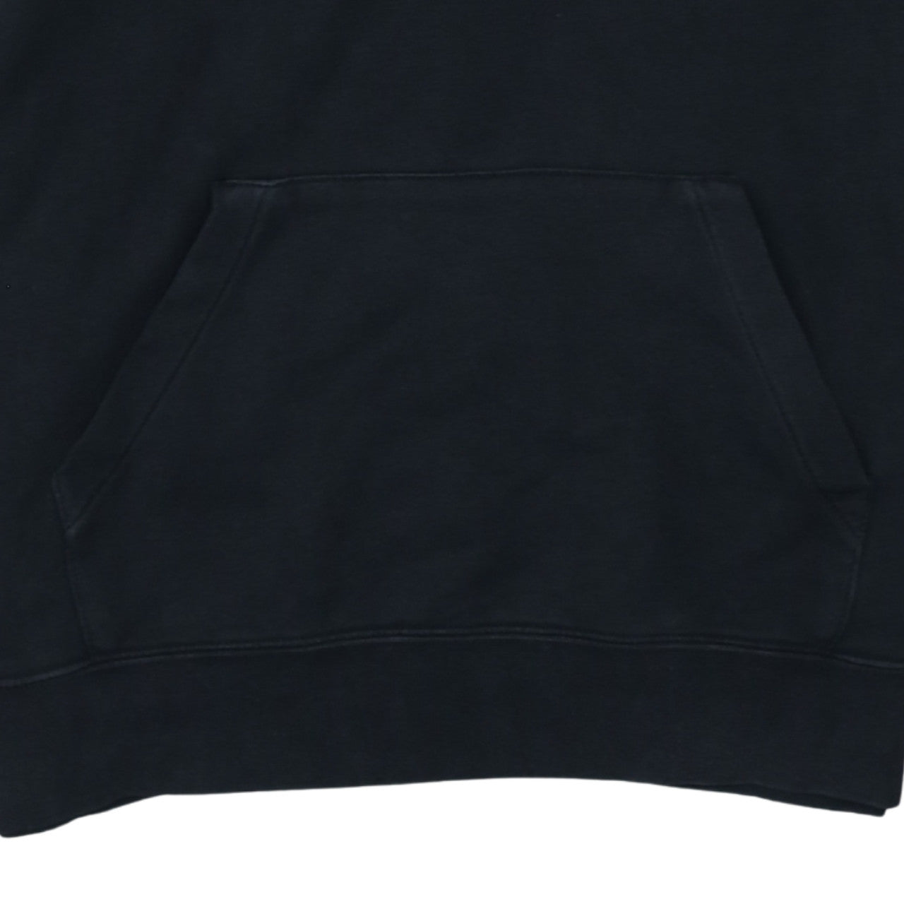 Nike Men's Black Pullover Hoodie Size M Fleece Logo Sweatshirt