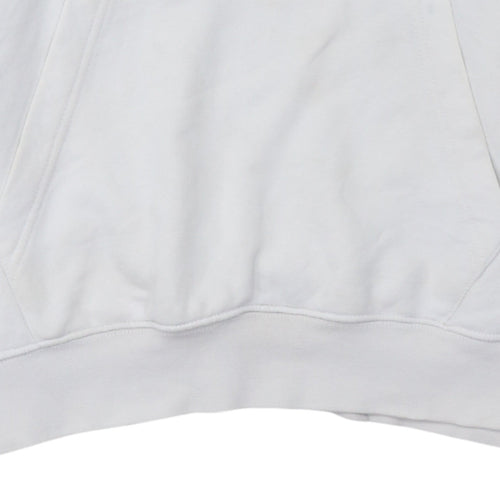Nike Men's White Air Logo Pullover Hoodie Size M