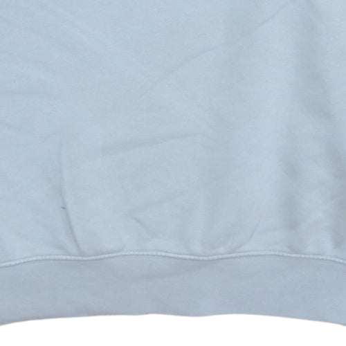 Nike Men's Grey Graphic Logo Pullover Sweatshirt M