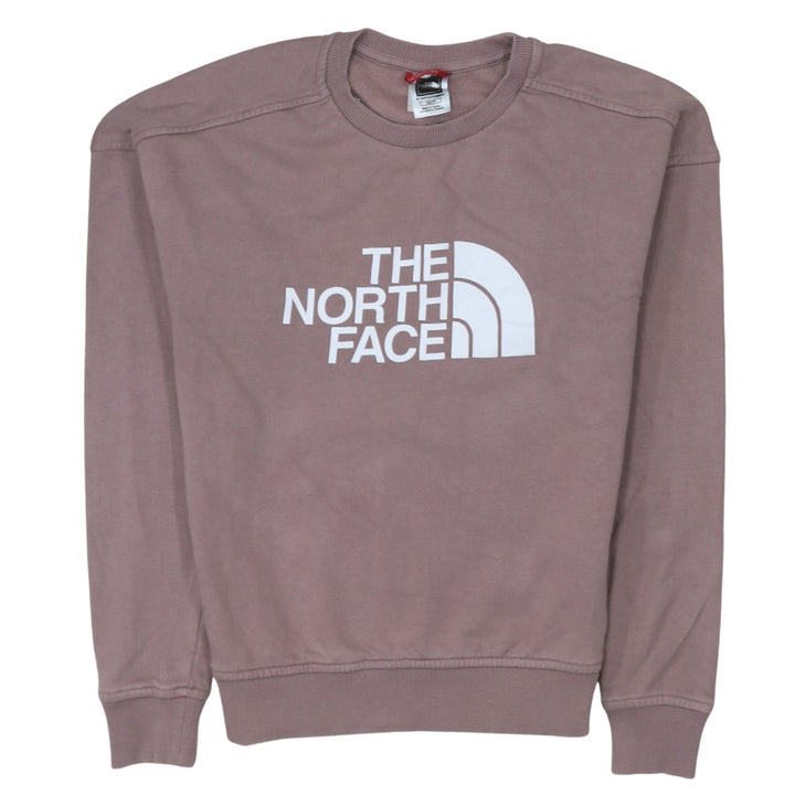 The North Face Womens Mauve Cotton Crew Neck Sweatshirt XS
