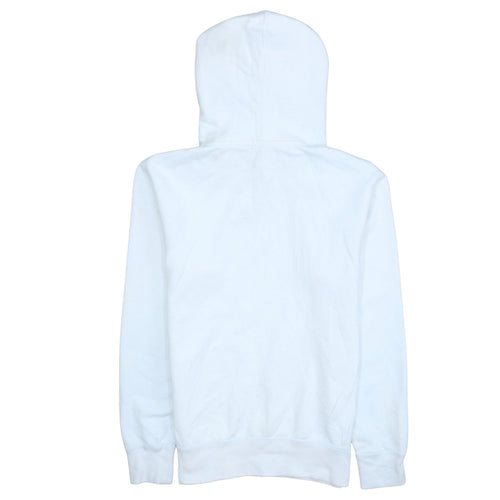 Polo Ralph Lauren Women White Cotton Blend Pullover Hoodie XL
