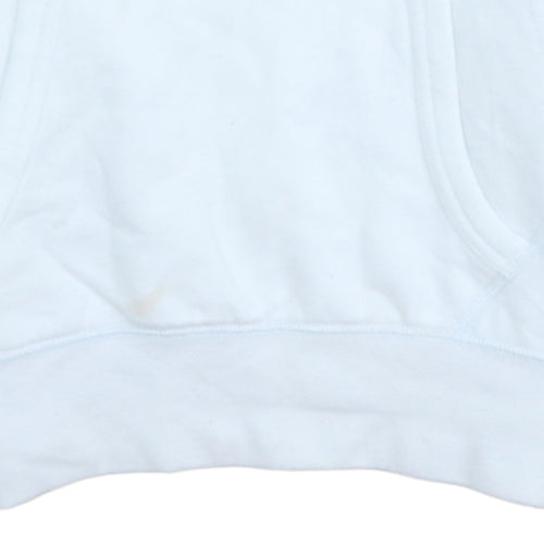 Polo Ralph Lauren Women White Cotton Blend Pullover Hoodie XL