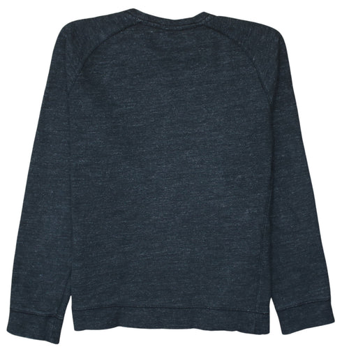 Nike Mens Grey Cotton Crew Neck Pullover Sweatshirt M