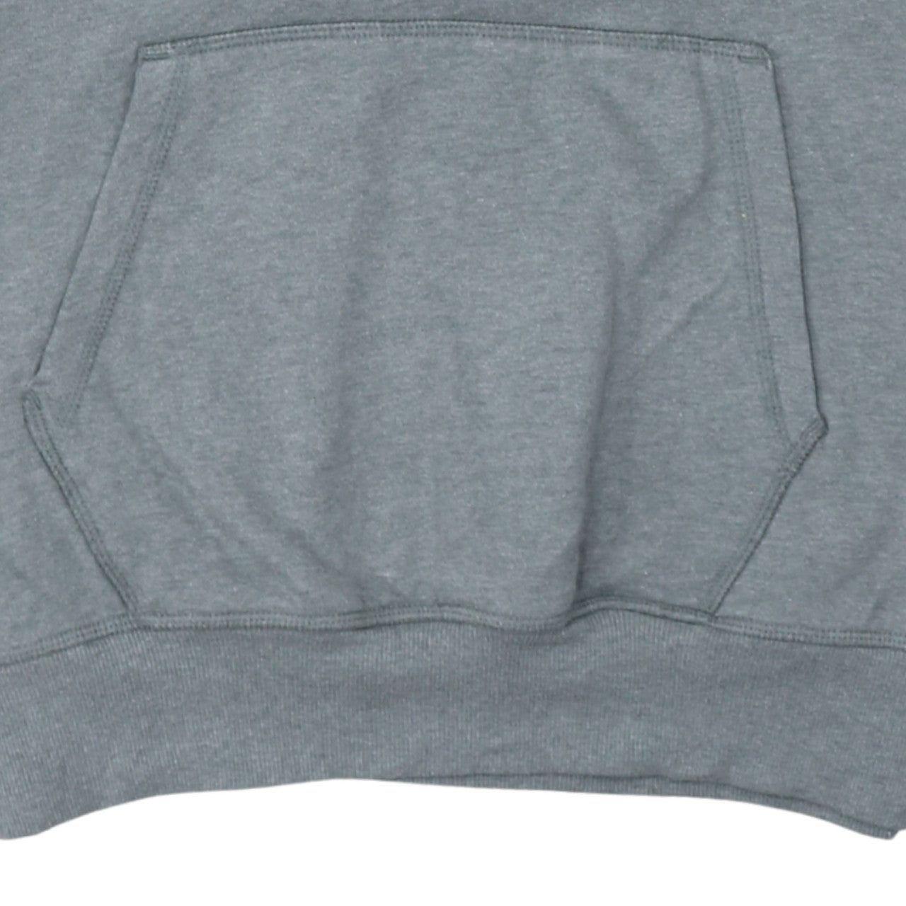 Gymshark Men's Grey Pullover Hoodie M Logo Fleece Sportswear