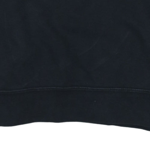 Nike Men's Black Small Crew Neck Pullover Sweatshirt