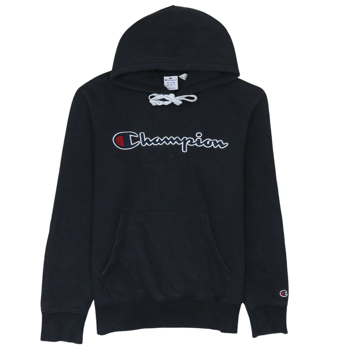 Champion Men's Black Medium Pullover Hoodie Organic Cotton