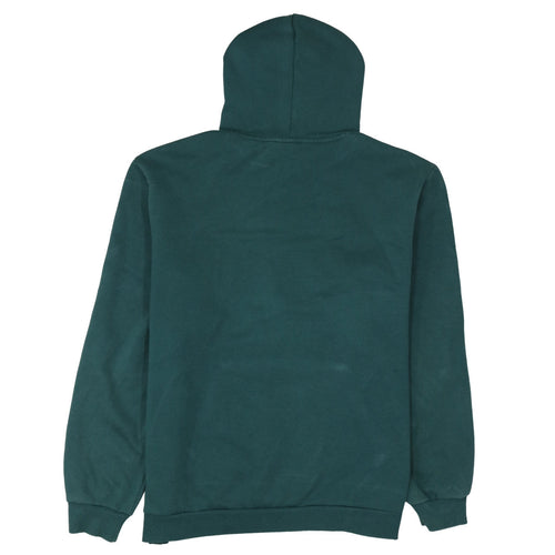 Puma Men's Green XL Pullover Hoodie Fleece Logo Sweatshirt
