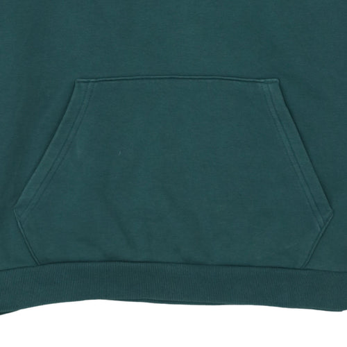 Puma Men's Green XL Pullover Hoodie Fleece Logo Sweatshirt