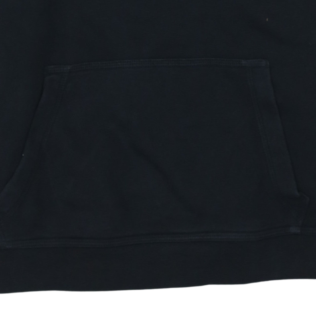 Nike Boys Black Pullover Hoodie Size L (147-158cm) Logo Print Sweatshirt