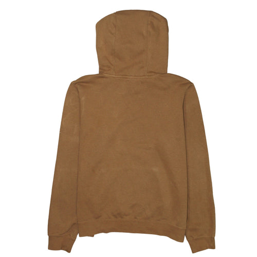 Nike Men's Brown Pullover Hoodie M Regular Fit Fleece Sportswear
