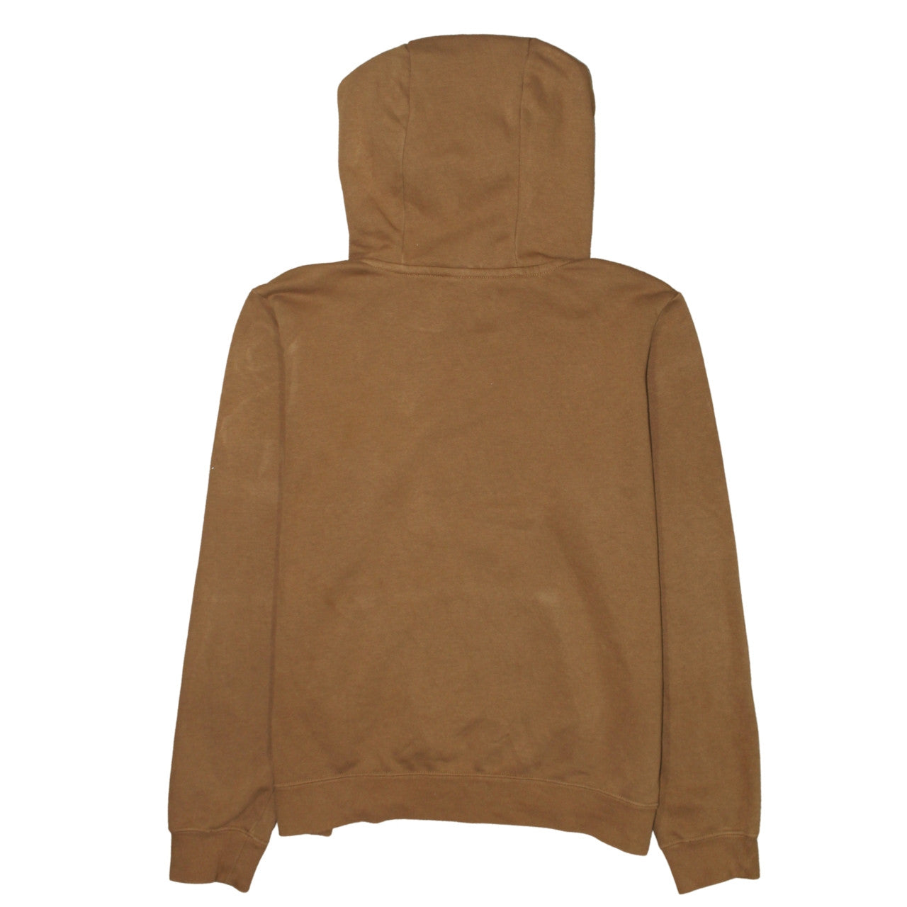 Nike Men's Brown Pullover Hoodie M Regular Fit Fleece Sportswear