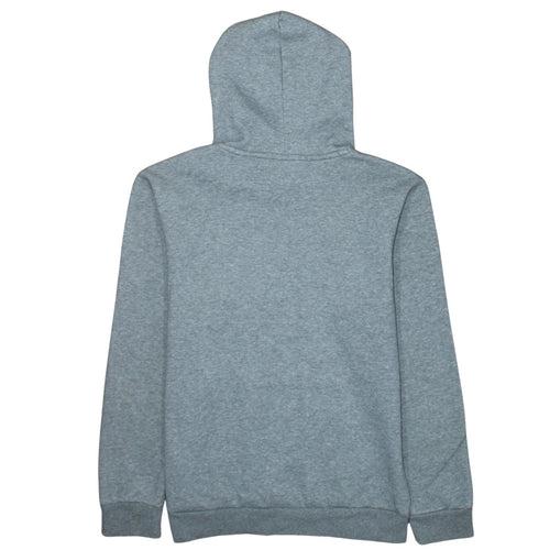 Puma Men's Grey Small Pullover Hoodie Logo Graphic Sportswear