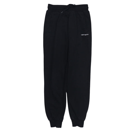Carhartt Men's Black Jogger Sweatpants M Regular Fit Fleece