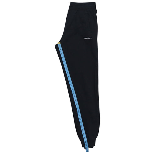 Carhartt Men's Black Jogger Sweatpants M Regular Fit Fleece