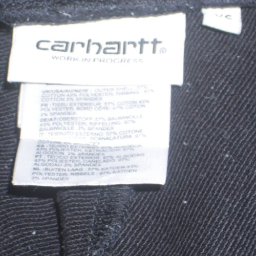 Carhartt Men's Black Jogger Sweatpants M Regular Fit Fleece