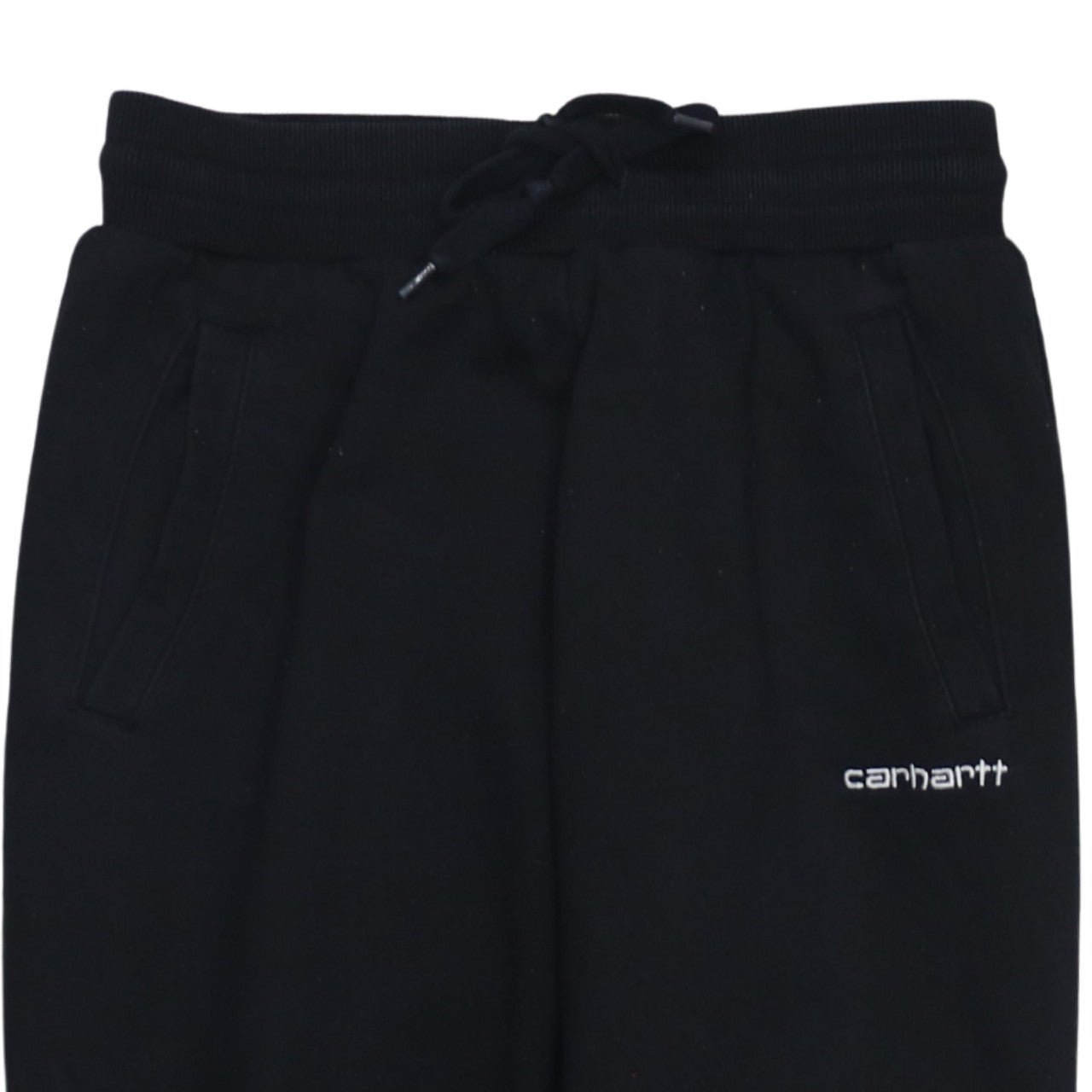 Carhartt Men's Black Jogger Sweatpants M Regular Fit Fleece