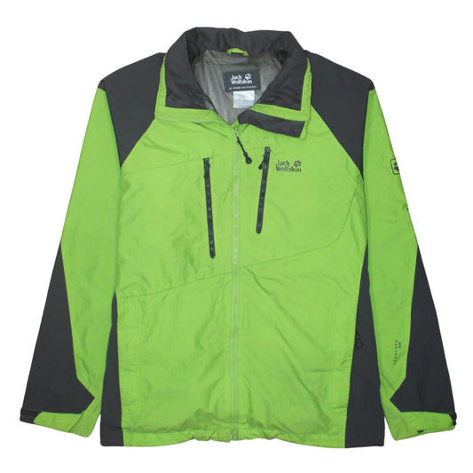 Jack Wolfskin Men's Green XL Waterproof Windbreaker Outdoor Jacket