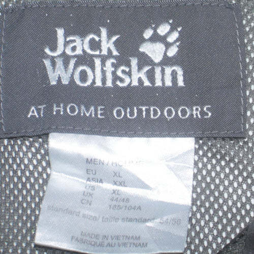 Jack Wolfskin Men's Green XL Waterproof Windbreaker Outdoor Jacket