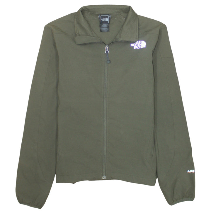 The North Face Women's Green Softshell Jacket Size M Outdoor Casual