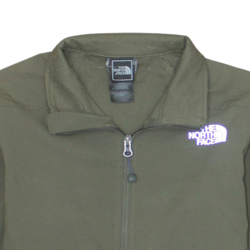 The North Face Women's Green Softshell Jacket Size M Outdoor Casual