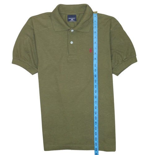 Polo Sport Men's Green L Cotton Polo Shirt Classic Fit