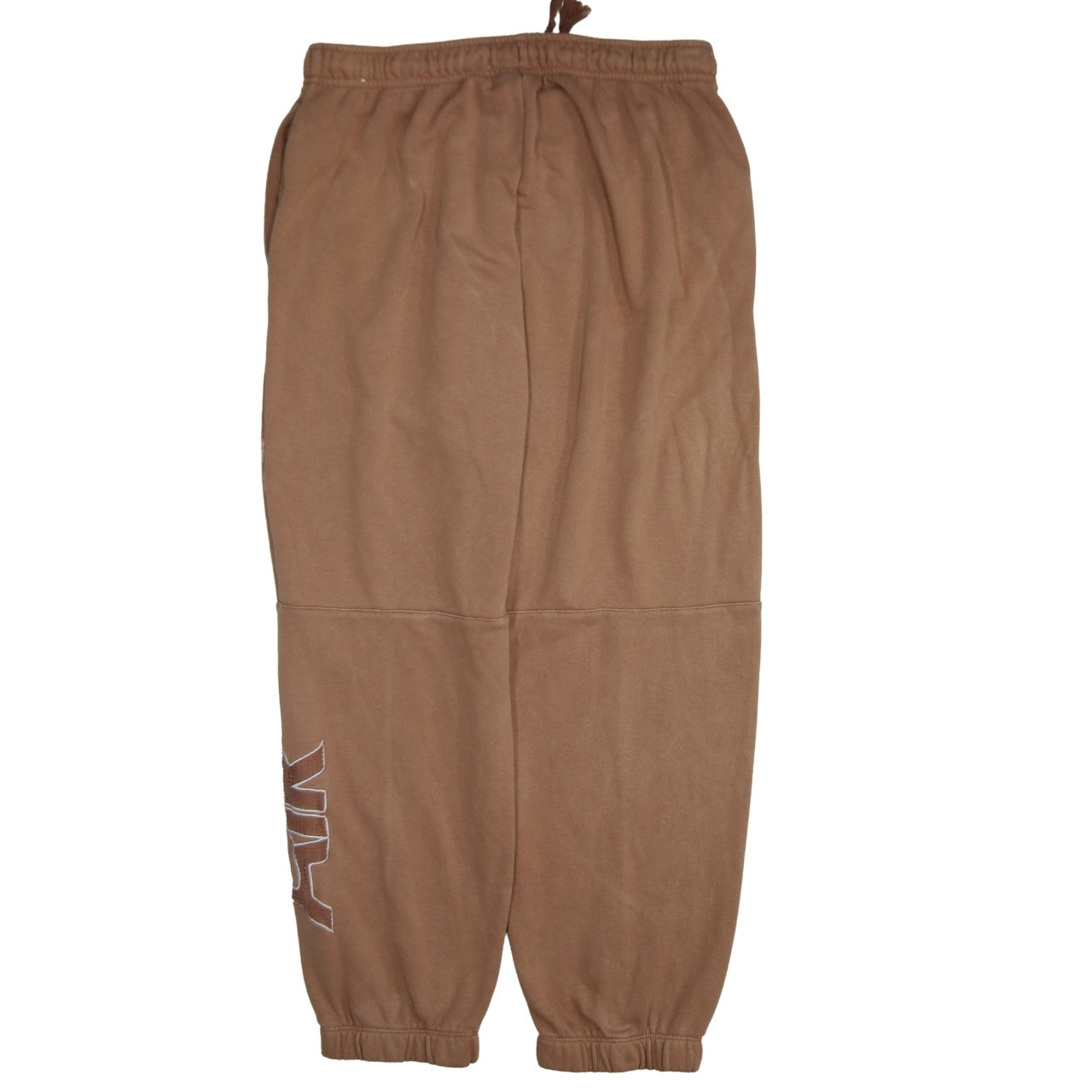 Nike Women's Brown Air Jogger Trousers Size M Fleece Activewear