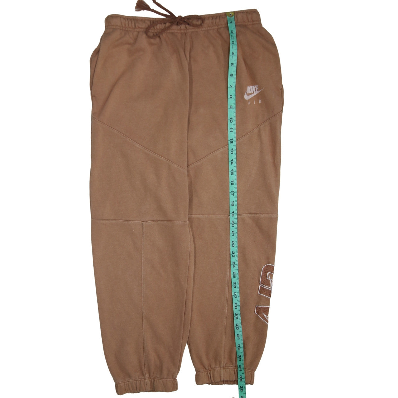 Nike Women's Brown Air Jogger Trousers Size M Fleece Activewear