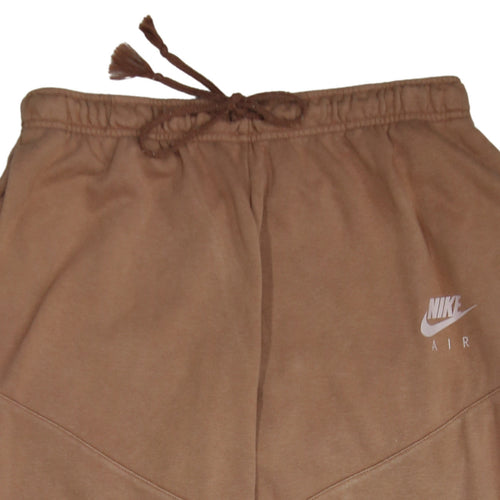 Nike Women's Brown Air Jogger Trousers Size M Fleece Activewear